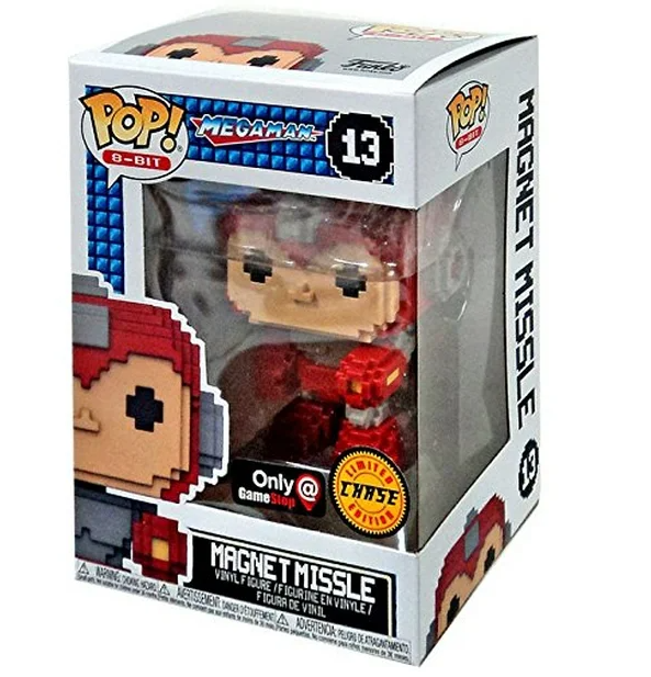 Funko Pop! 8-Bit #13 Mega Man Magnet Missile Chase (Gamestop Exclusive)