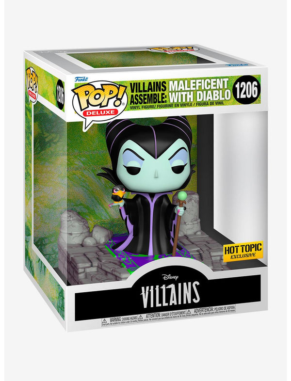 Funko Pop! Villains Assemble: Maleficent with Diablo (Hot Topic Exclusive) #1206