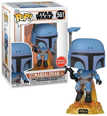 Funko Pop! Death Watch Mandalorian (No Stripes) [GameStop Exclusive] #561