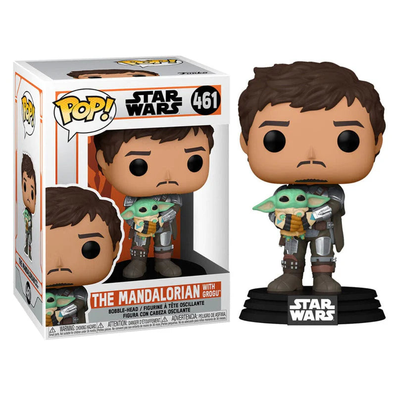 Funko Pop! The Mandalorian with Grogu #461