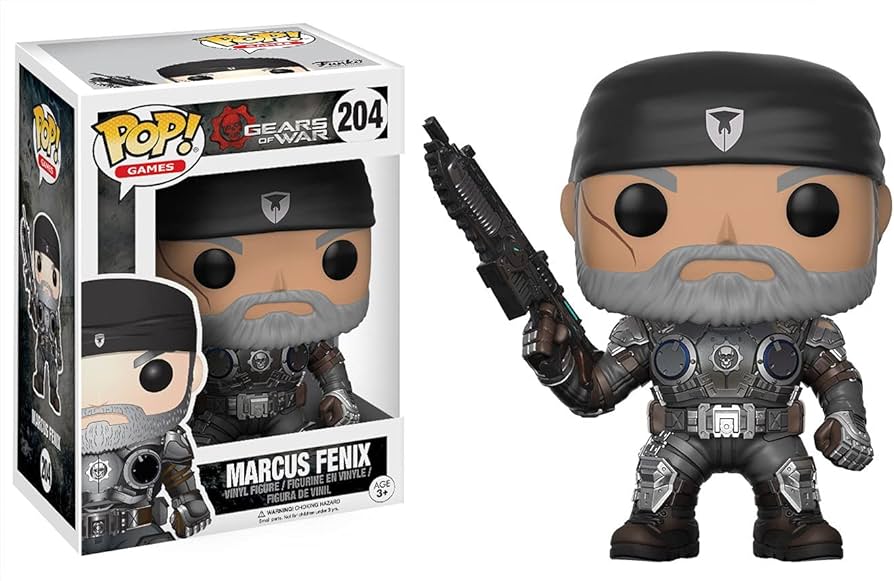 Funko Pop! Gears of War: Marcus Fenix #204