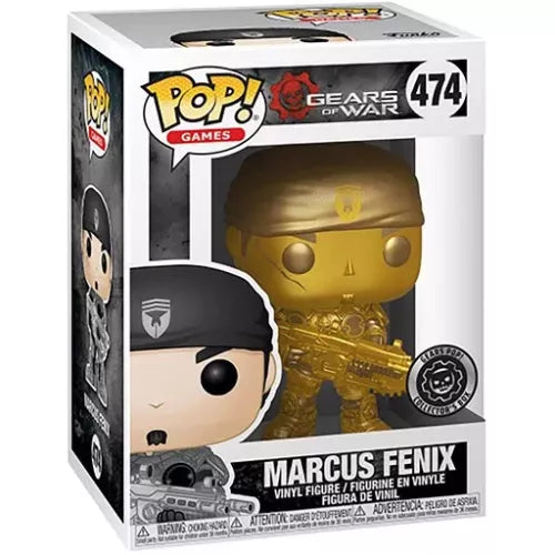Funko Pop! Gears of War: Marcus Fenix (Collector's Box Exclusive) #474