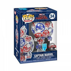 Funko Pop! Captain Marvel: Captain Marvel (Special Edition) (Art Series) #34 (hard stack included)
