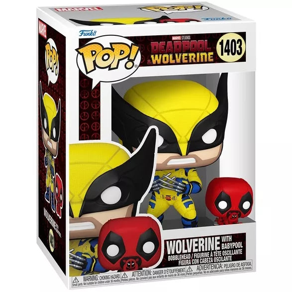 Funko Pop! Deadpool & Wolverine: Wolverine with Babypool #1403
