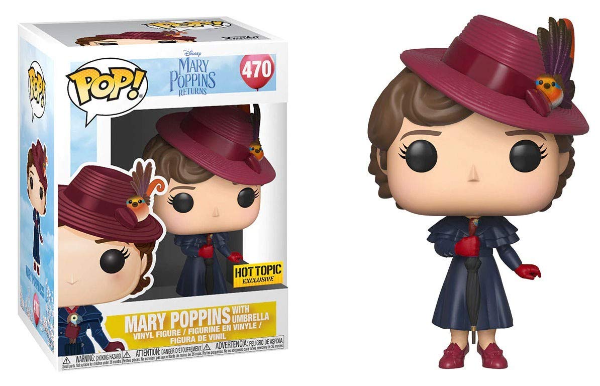 Funko Pop! Mary Poppins with Umbrella (Hot Topic Exclusive) #470