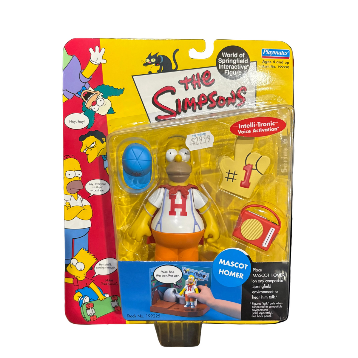 Playmates: The Simpsons - World of Springfield Interactive Mascot Homer