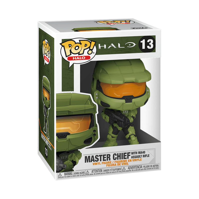 Funko Pop! Halo: Master Chief with MA40 Assault Rifle #13