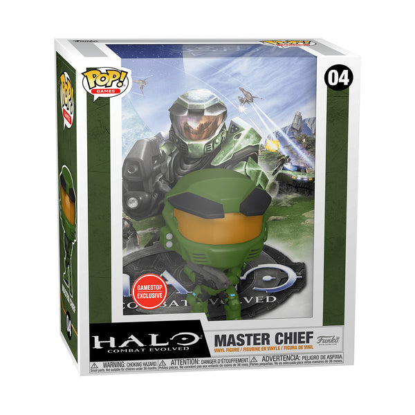 Funko Pop! Halo: Master Chief (GameStop Exclusive) #04 (minor box damage)