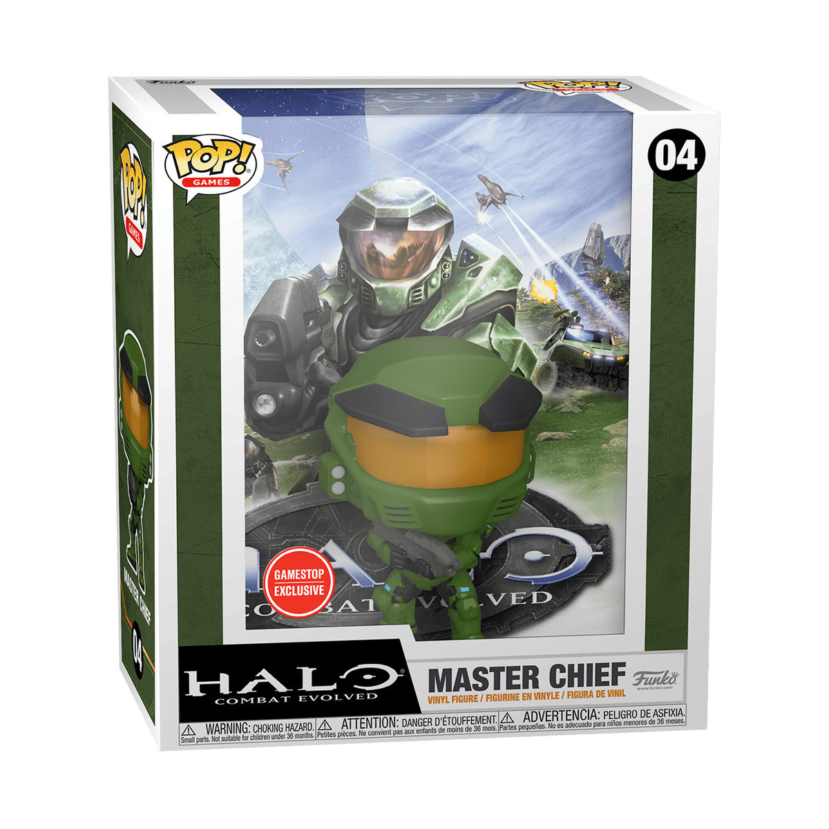 Funko Pop! Halo: Master Chief (GameStop Exclusive) #04 (minor box damage)