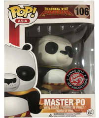Funko Pop! Asia Kung Fu Panda Master Po Pop Asia Exclusive Figure #106