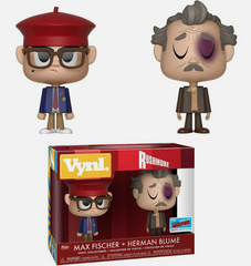 FUNKO POP! Rushmore - Max Fischer & Herman Flower Limited to 2400 Vinyl