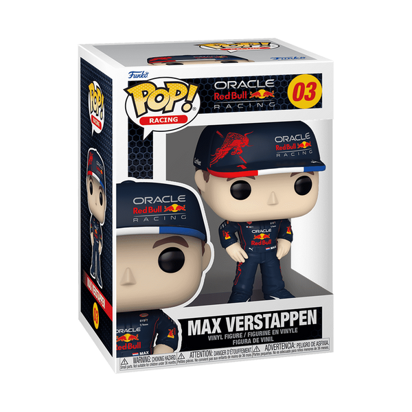 Funko Pop! Oracle Red Bull Racing: Max Verstappen #03