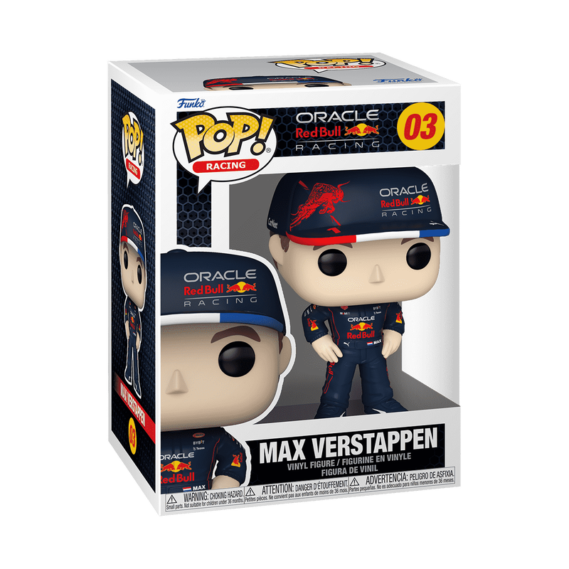 Funko Pop! Oracle Red Bull Racing: Max Verstappen #03