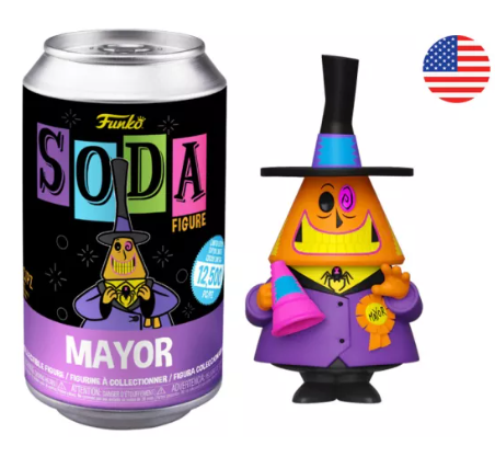 Funko Soda The Nightmare Before Christmas [Disney] The Mayor (Purple Can) – Chase Variant Guranteed!!