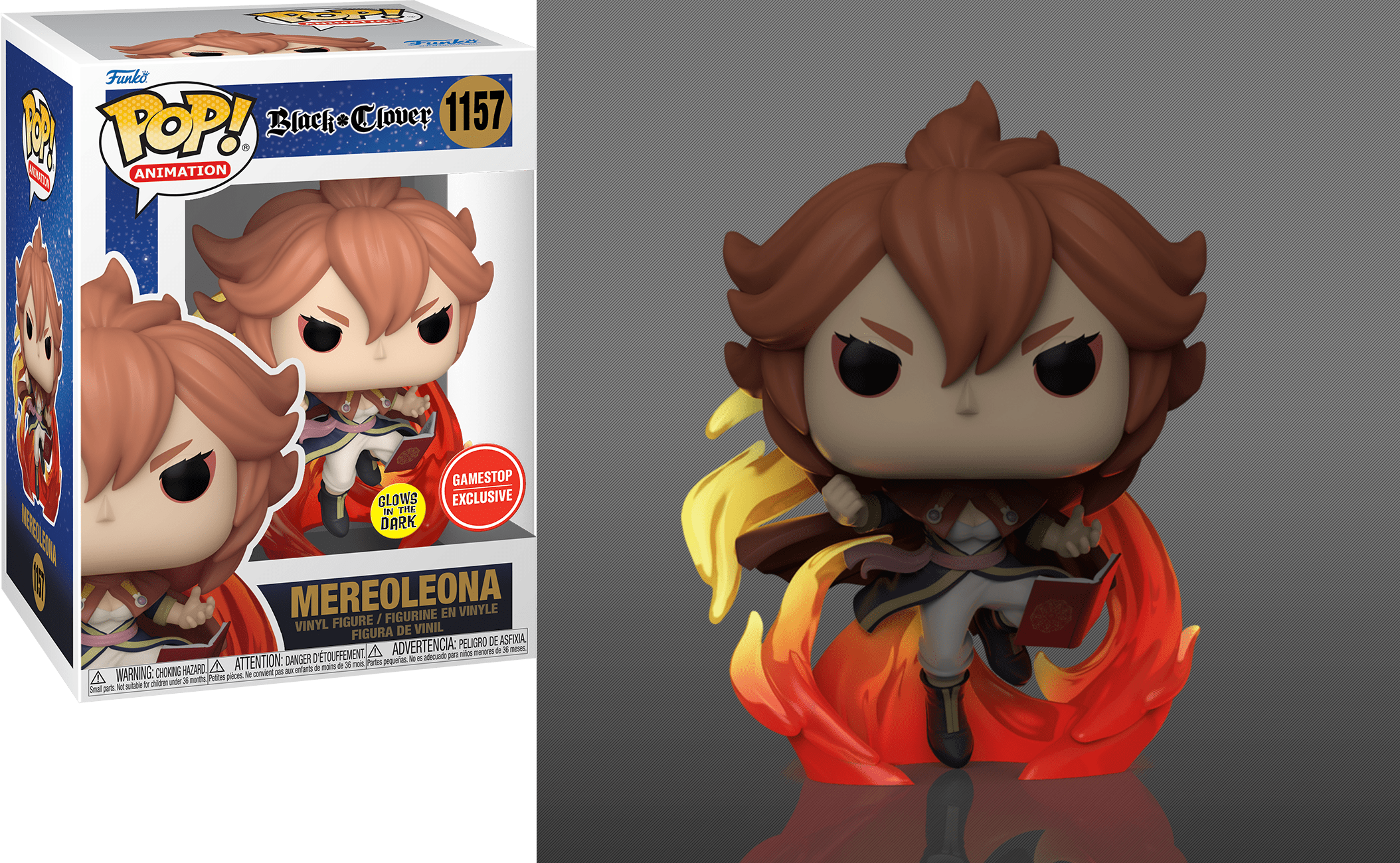 Funko Pop! Black Clover: Mereoleona (Glow) (GameStop Exclusive) #1157
