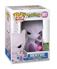 Funko Pop! Pokémon – Mewtwo #581 Flocked 2020 Summer Con Le