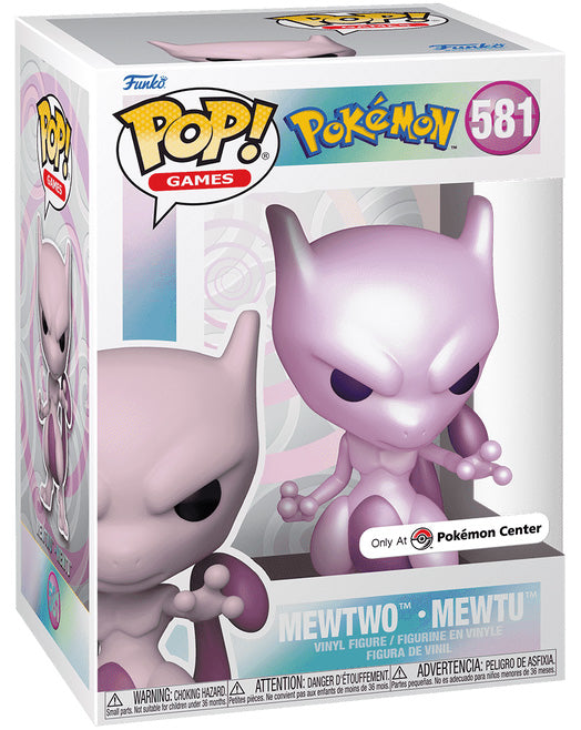 Funko Pop! Mewtwo (Only at Pokemon Center) #581