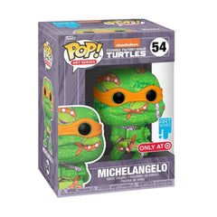 Funko Pop! Teenage Mutant Ninja Turtles: Michelangelo (Art Series) (Target Exclusive) #54 (Hard Stack Included)