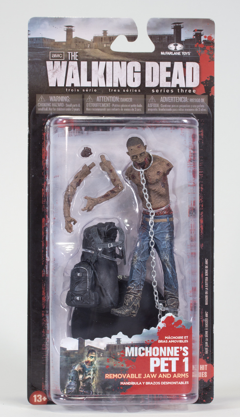The Walking Dead AMC TV Michonne's Pet 1 Series 3 action figure McFarlane Toys