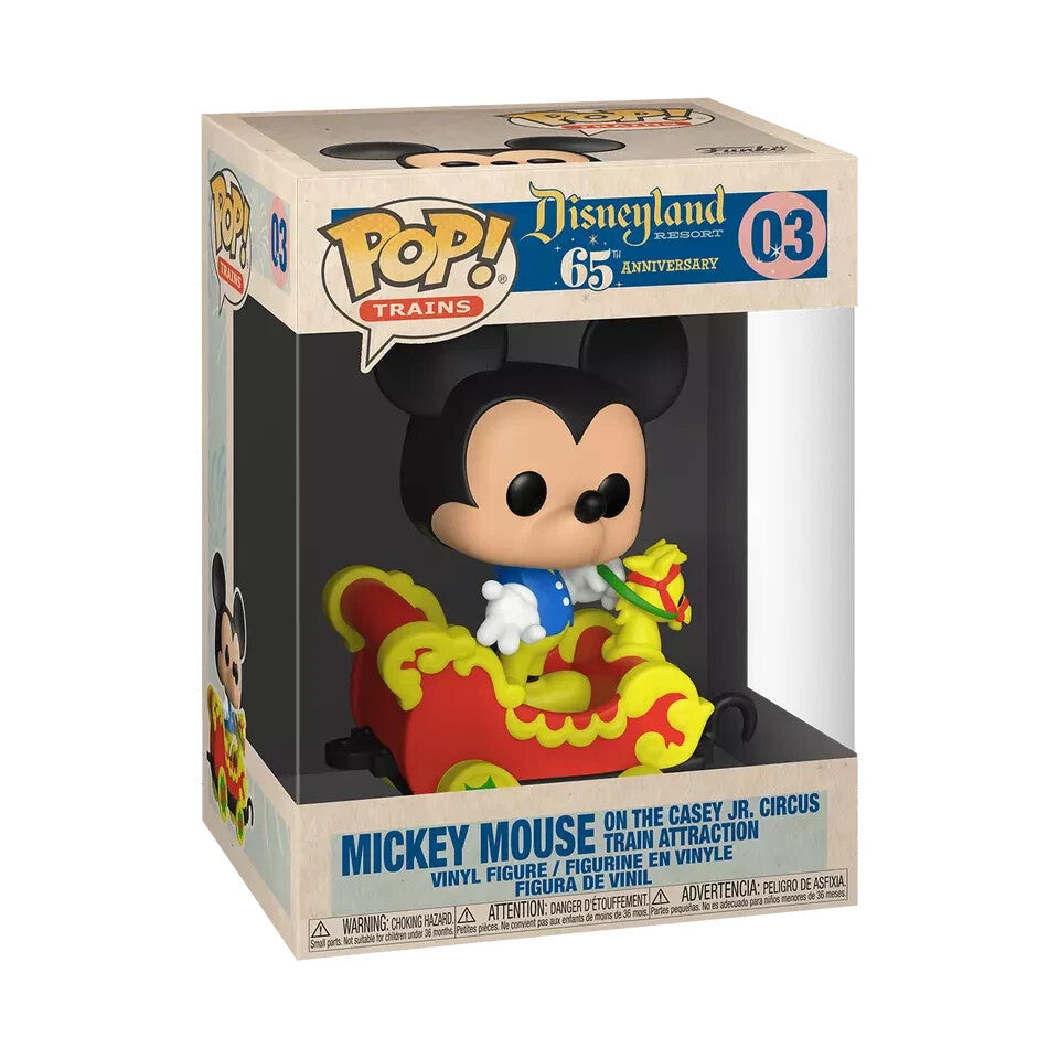 Funko Pop! Disneyland Resort: Mickey Mouse on the casey jr. circus train attraction #03