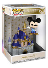 Funko Pop! Walt Disney World: Cinderella Castle and Mickey Mouse (50th Anniversary) #26 (minor damage on screen)