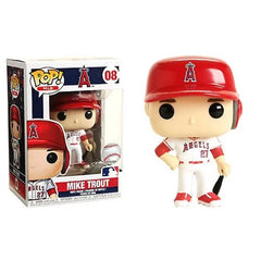 Funko Pop! MLB Los Angeles Angels: Mike Trout (white) #08