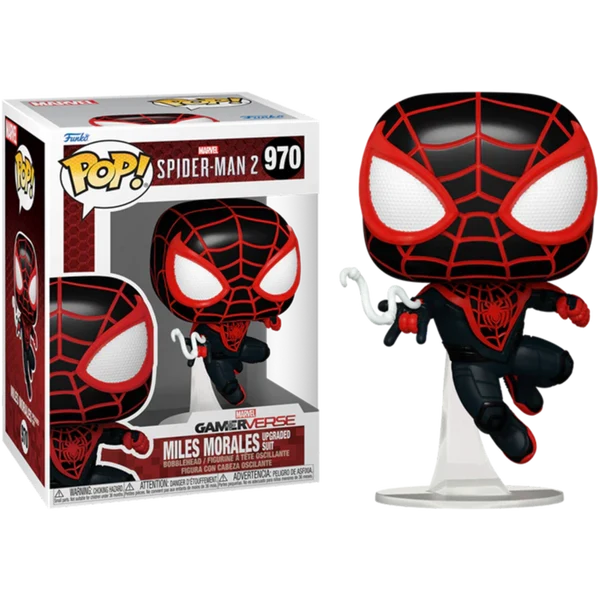 Funko Pop! Spider-Man 2: Miles Morales (Upgraded Suit) #970