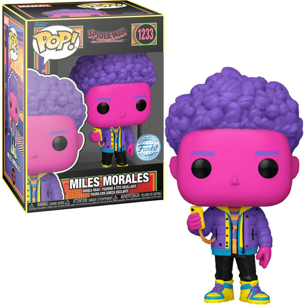 Funko Pop! Spider-Man: Across the Spider-Verse: Miles Morales (Special Edition) #1233 (crease on side)