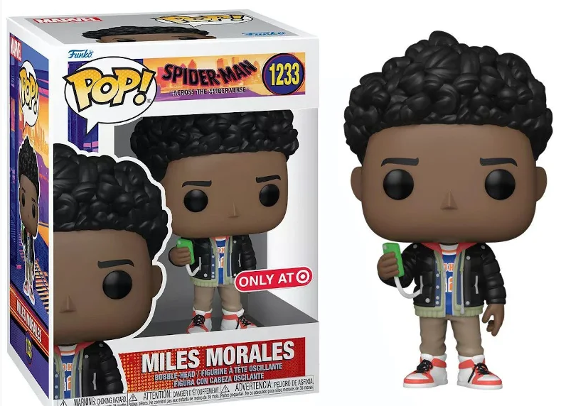 Funko Pop! Marvel Spider Man Across The Spider Verse Miles Morales 1233  Target Exclusive