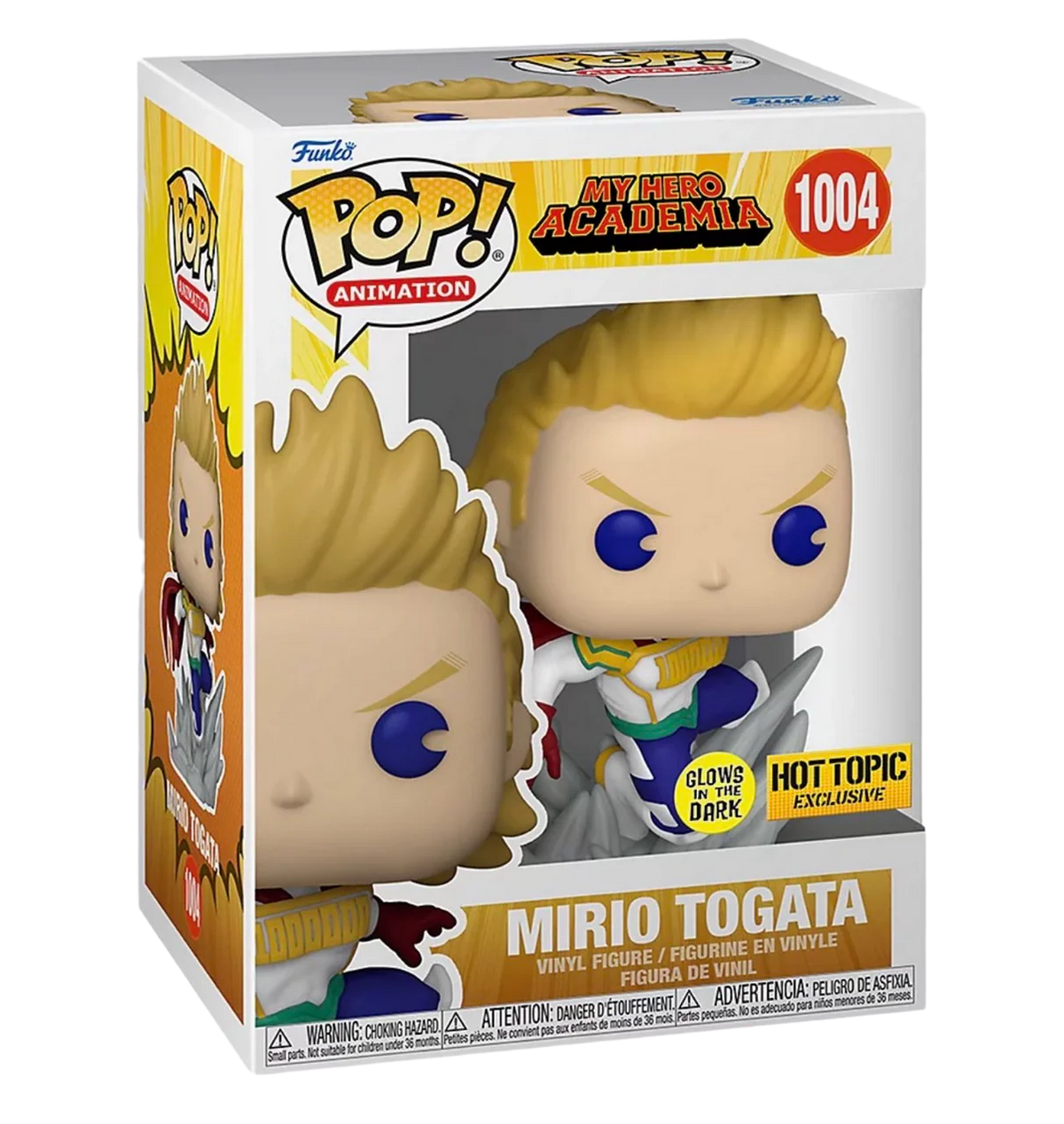 Funko Pop! My Hero academia: Mirio Togata (Glows) [Hot Topic Exclusive] #1004