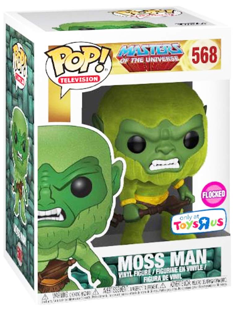 Funko Pop! Moss Man (Flocked) [Toys R Us Exclusive] #568 (Minor Box Damage)