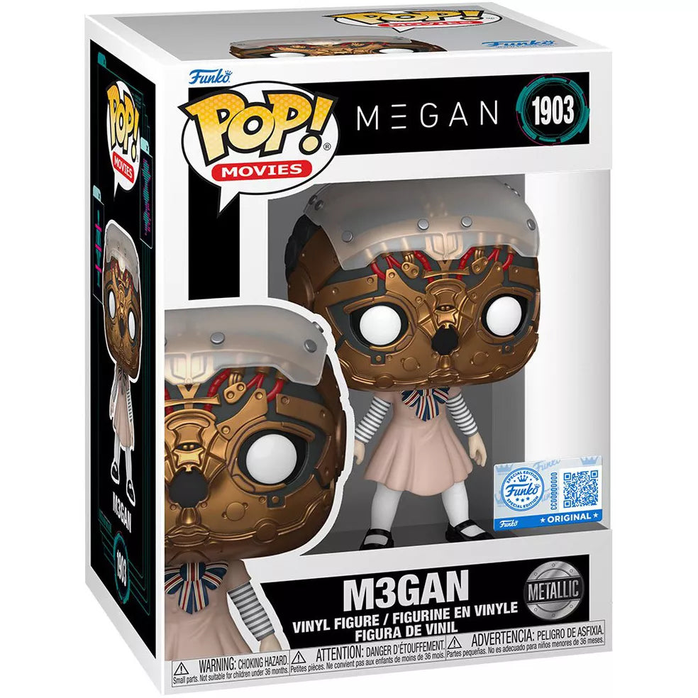 Funko Pop! M3GAN: M3GAN (Metallic) (Funko Original) #1903