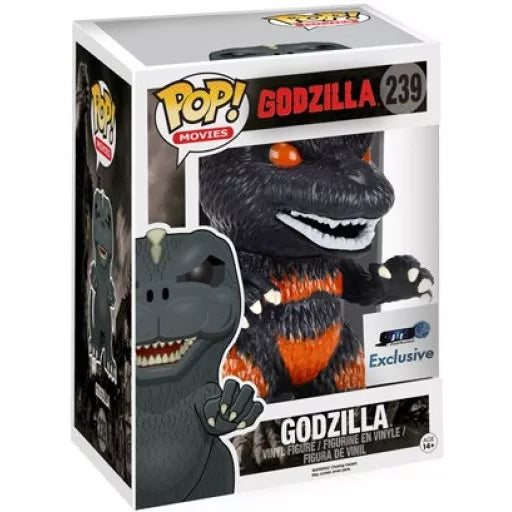 Funko Pop! Burning Godzilla #239 GTS Exclusive boxed figure