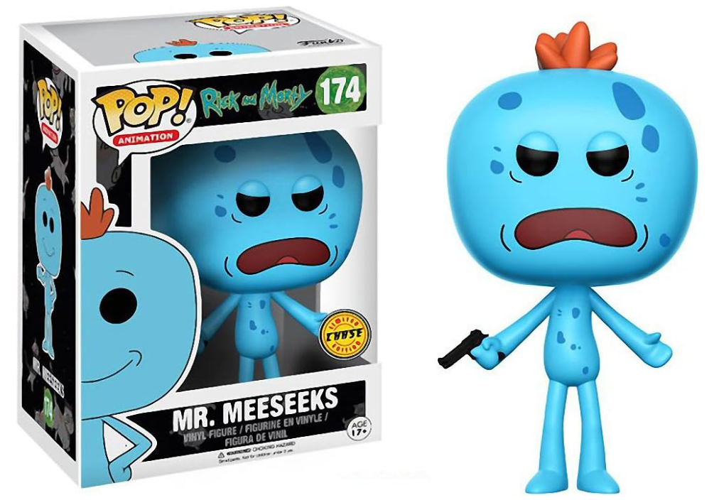 Funko Pop! Vinyl Rick and Morty 174 Mr. Meeseeks Chase