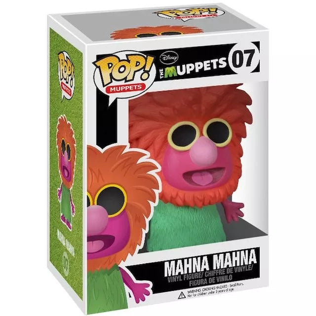 Funko Pop! The Muppets: Mahna Mahna #07 (Box Damage) (Tear On Screen)