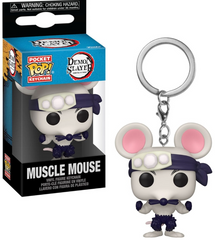 DEMON SLAYER  -  POP! VINYL KEYCHAIN OF MUSCLE MOUSE