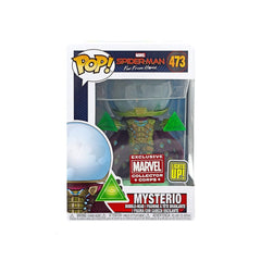 Funko Pop! Spider-Man Far From Home: Mysterio (Exclusive Collector Corps) [Lights Up!] #473