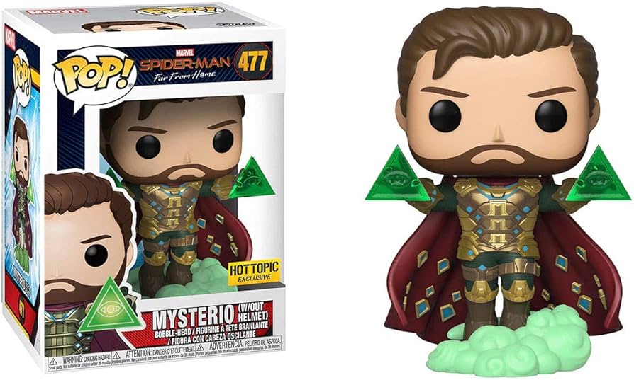 Funko Pop! Mysterio (Without Helmet) [Hot Topic Exclusive] #477