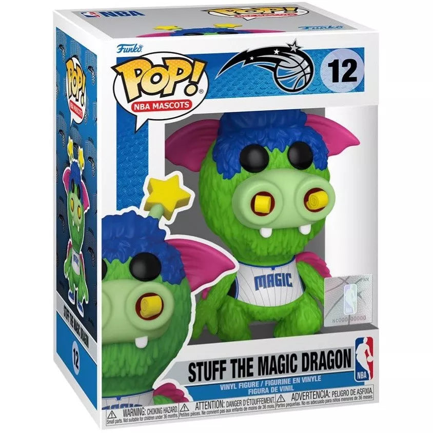 Funko Pop! NBA Mascots: Stuff the Magic Dragon #12