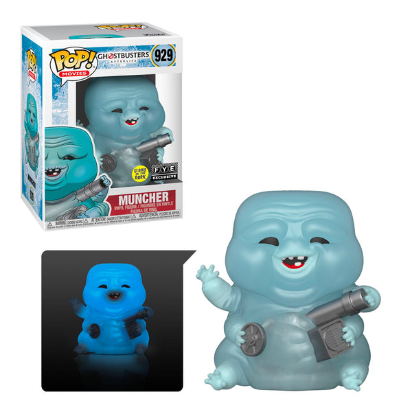 Funko Pop Ghostbusters Afterlife Muncher Glow FYE Exclusive 929 boxed