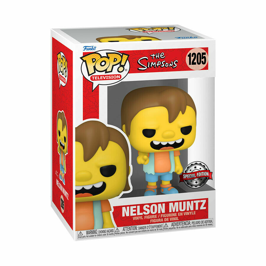 Funko Pop! The Simpsons: Nelson Muntz (Special Edition) #1205