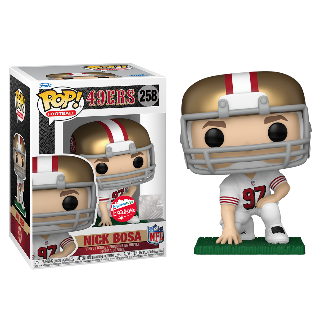 Funko Pop! San Francisco 49ers: Nick Bosa (Fugitive Toys Exclusive) #258