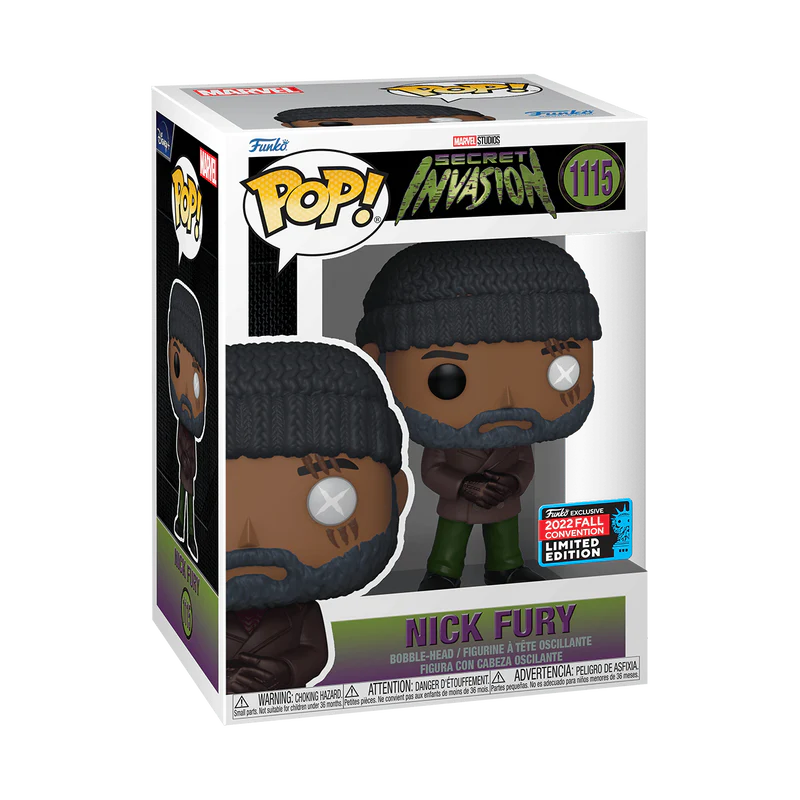 Funko Pop! Secret Invasion: Nick Fury (2022 Fall Convention) #1115