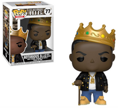 Funko Pop Biggie The Notorious B.I.G with Crown #77