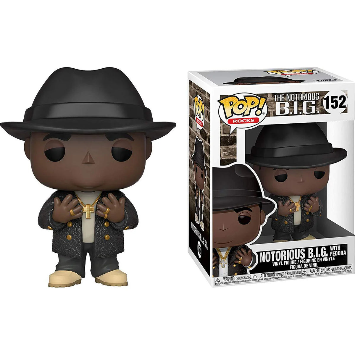 Funko Pop! Notorious B.I.G. with Fedora #152