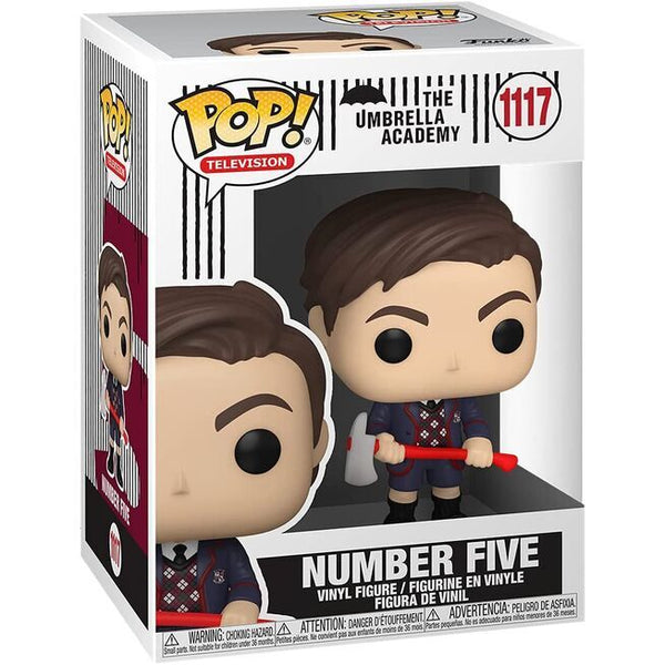 Funko Pop! The Umbrella Academy: Number Five #1117 (minor shelf wear)