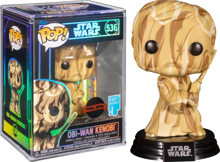Funko Pop! Star Wars: Obi-Wan Kenobi (Art Series) (Special Edition) #536