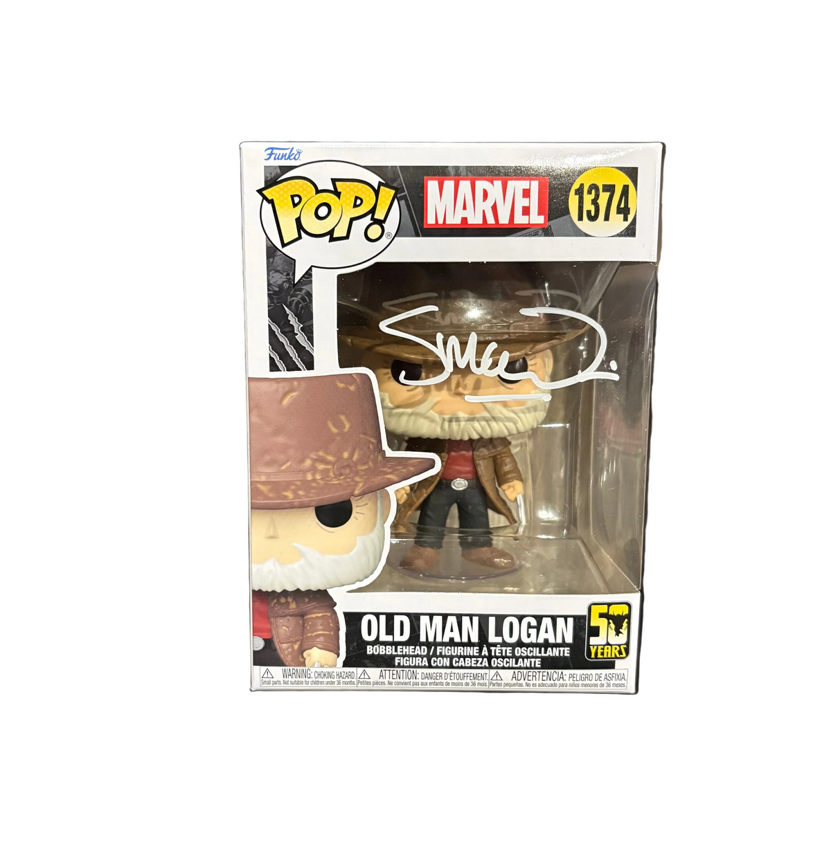 Funko Pop! Marvel: Old Man Logan (Signed by Steve McNiven - NO COA) #1374
