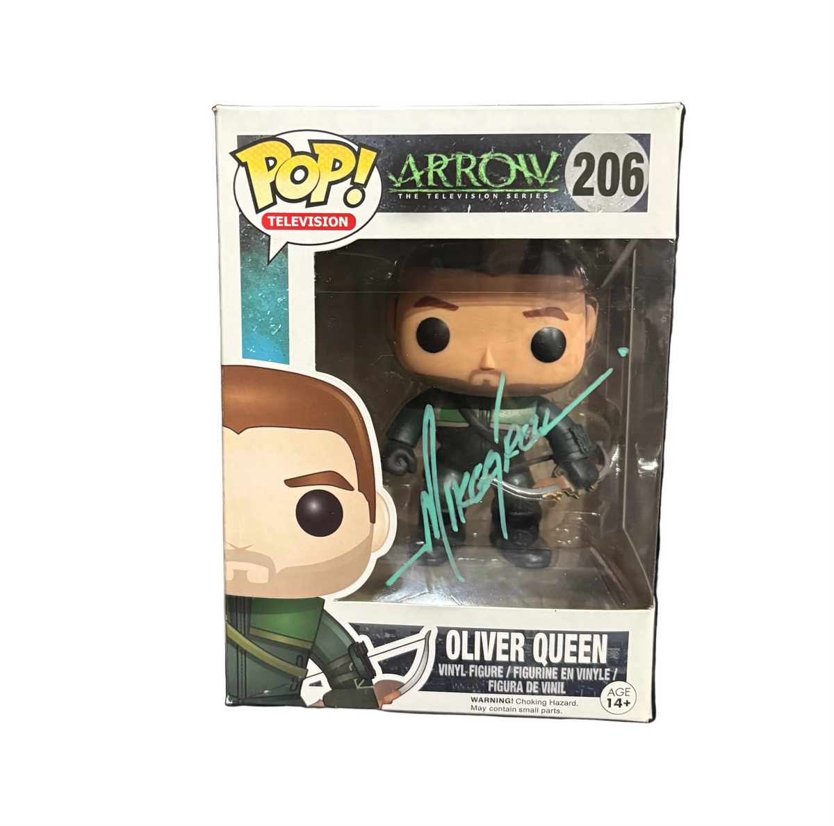 Funko Pop! Arrow: Oliver Queen (Signed by Mike Grell - NO COA) #206