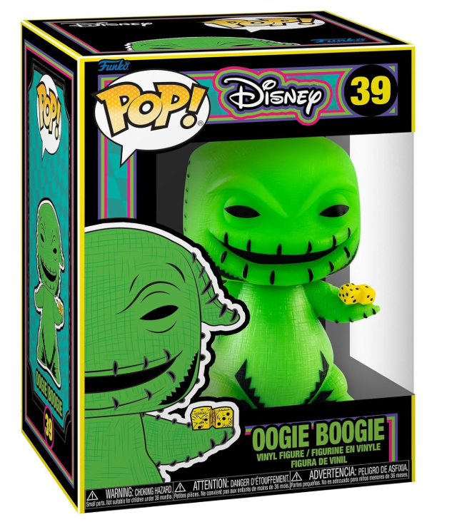 Funko Pop| Disney: The Nightmare Before Christmas - Oogie #39 (Blacklight)